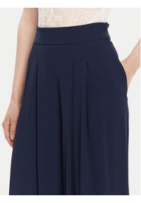 Rinascimento Spodnie palazzo CFC0125495003 Granatowy Wide Leg. Kolor: niebieski. Materiał: syntetyk #3