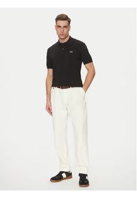Lacoste Polo PH9851 Czarny Classic Fit. Typ kołnierza: polo. Kolor: czarny. Materiał: syntetyk, bawełna