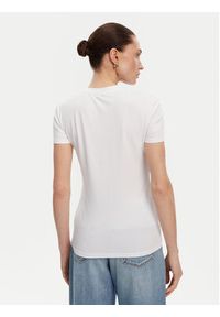 Fracomina T-Shirt FP25ST3011J449N5 Biały Slim Fit. Kolor: biały #3