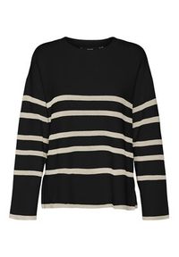 Vero Moda Sweter Saba 10278319 Czarny Regular Fit. Kolor: czarny. Materiał: syntetyk
