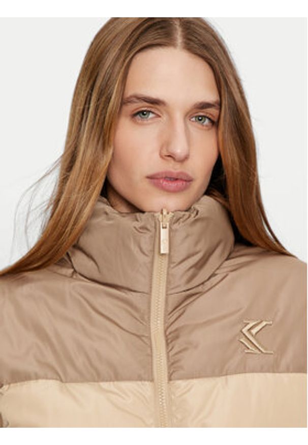 Karl Kani Kurtka zimowa Reversible 61760011 Beżowy Regular Fit. Kolor: beżowy. Materiał: syntetyk. Sezon: zima