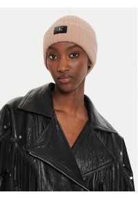 Calvin Klein Czapka Hardware K60K612652 Różowy. Kolor: różowy. Materiał: akryl #2