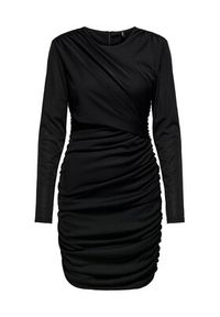 only - ONLY Sukienka koktajlowa 15310214 Czarny Regular Fit. Kolor: czarny. Materiał: syntetyk. Styl: wizytowy #6