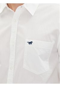 Mustang Koszula Gilroy 1016251 Biały Slim Fit. Kolor: biały. Materiał: bawełna #4