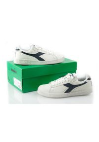 Buty sportowe Diadora Game L Low Waxed białe. Kolor: czarny #1