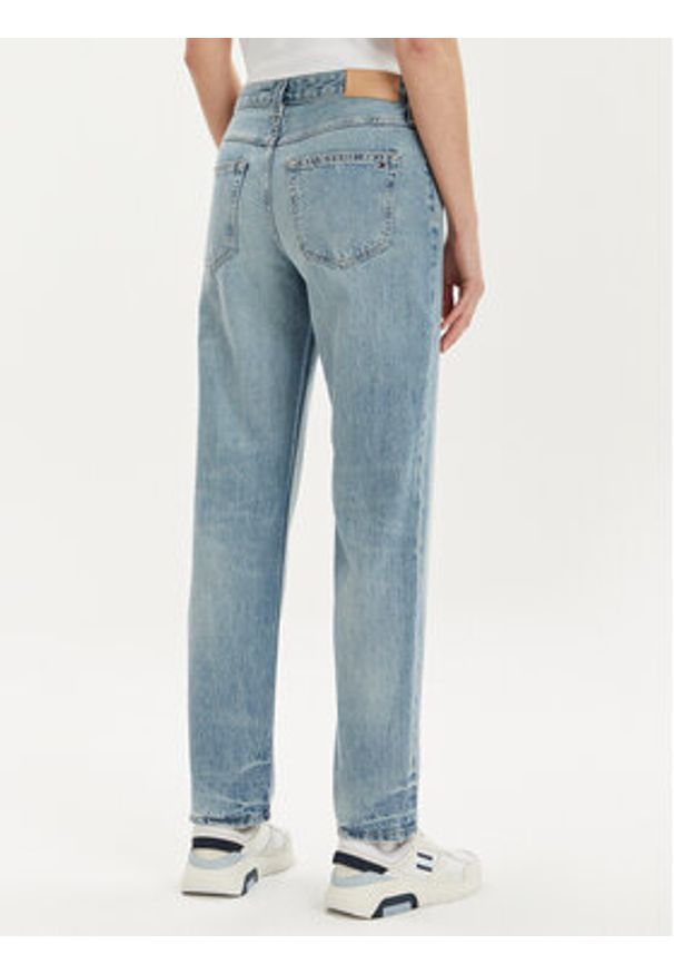 TOMMY HILFIGER - Tommy Hilfiger Jeansy Classic WW0WW41307 Niebieski Straight Fit. Kolor: niebieski