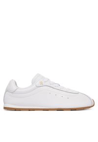 TOMMY HILFIGER - Tommy Hilfiger Sneakersy Th Low Profile Runner FW0FW08951 Biały. Kolor: biały. Materiał: skóra #1