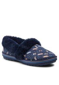 skechers - Skechers Kapcie BOBS Movie Night 113486/NVMT Granatowy. Kolor: niebieski. Materiał: materiał #5