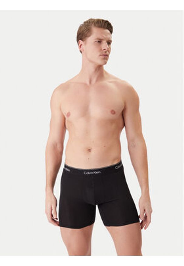 Calvin Klein Underwear Komplet bokserek LV00NB4394 Czarny. Kolor: czarny. Materiał: bawełna