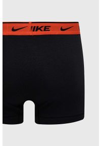 Nike bokserki 2-pack męskie kolor pomarańczowy. Kolor: pomarańczowy. Materiał: tkanina, skóra, włókno #5