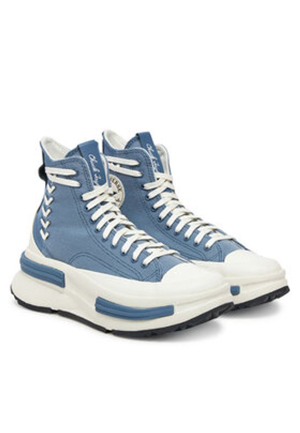 Converse Sneakersy Run Star Legacy Cx Platform Crafted Laces A10655C Niebieski. Kolor: niebieski. Materiał: materiał. Obcas: na platformie. Sport: bieganie
