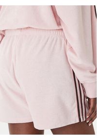 Adidas - adidas Szorty sportowe Terry Towel Firebird KD1396 Różowy Loose Fit. Kolor: różowy. Materiał: bawełna #2
