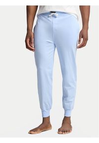 Polo Ralph Lauren Spodnie piżamowe 714899511012 Błękitny Regular Fit. Kolor: niebieski. Materiał: bawełna #1