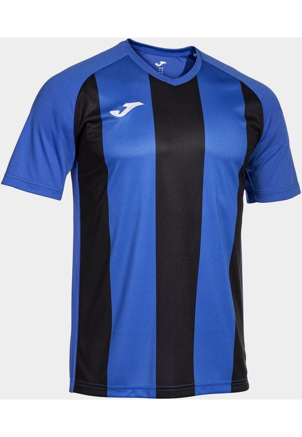 Koszulka męska Joma Inter IV Royal-Czarny 2XS. Kolor: niebieski, czarny, wielokolorowy. Sport: piłka nożna