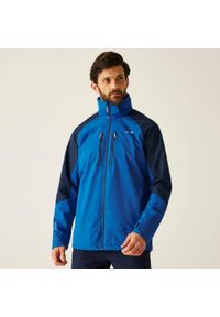 Regatta - Kurtka turystyczna męska Calderdale VI wodoodporna. Kolor: zielony. Materiał: poliester, tkanina. Sport: turystyka piesza #1