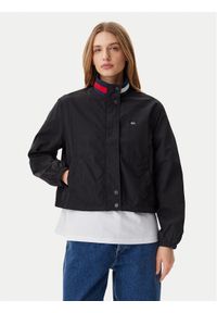 Tommy Jeans Kurtka przejściowa Essential DW0DW20439 Czarny Regular Fit. Kolor: czarny. Materiał: syntetyk #1