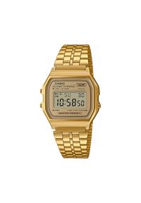 Casio Zegarek Vintage A158WETG-9AEF Złoty. Kolor: złoty. Styl: vintage