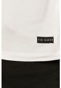 Ted Baker - T-shirt (3-pack). Okazja: na co dzień. Kolor: biały. Materiał: dzianina. Wzór: gładki. Styl: casual #4