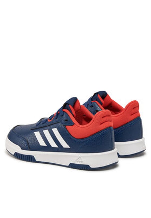 Adidas - adidas Sneakersy Tensaur Sport Training Lace JH9544 Granatowy. Kolor: niebieski. Materiał: skóra