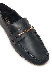 Michael Kors Lordsy Lena Loafer 40R5LEFP1L Czarny. Kolor: czarny. Materiał: skóra