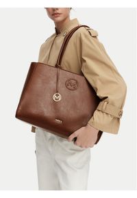 MEXX Torebka CEO-MEXX-L-005-10 Brązowy. Kolor: brązowy. Materiał: skórzane #1