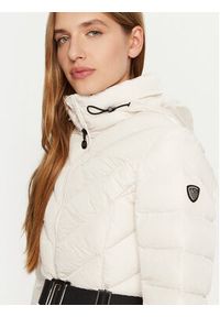 EA7 Emporio Armani Kurtka zimowa 6DTB11 TNGCZ 1120 Beżowy Slim Fit. Kolor: beżowy. Materiał: syntetyk. Sezon: zima #3