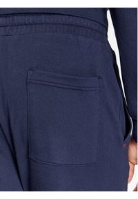 Hugo Spodnie dresowe 50501579 Granatowy Regular Fit. Kolor: niebieski. Materiał: dresówka, bawełna #5
