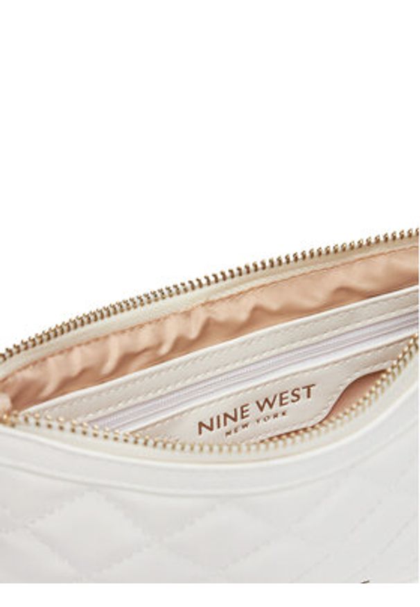 Nine West Torebka LILLA1 Biały. Kolor: biały. Materiał: skórzane