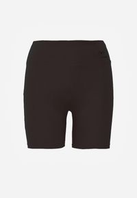 Born2be - Brązowe Szorty Sportowe o Fasonie Kolarek Dill. Okazja: na co dzień. Kolor: brązowy. Wzór: gładki. Styl: sportowy #3