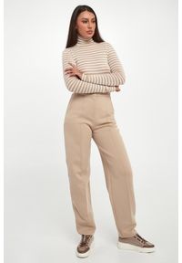 Golf damski wełniany Blasy MM. Typ kołnierza: golf. Materiał: wełna #4