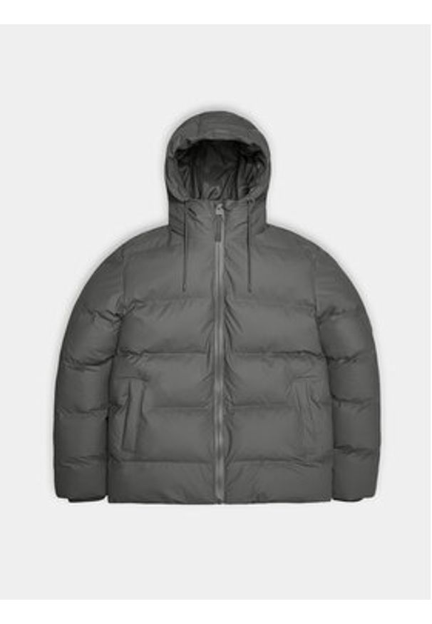 Rains Kurtka zimowa 15120 Szary Regular Fit. Kolor: szary. Materiał: syntetyk. Sezon: zima