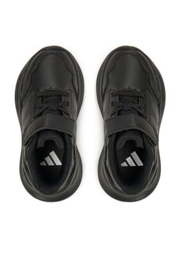 Adidas - adidas Sneakersy Tensaur Run 3.0 JP9643 Czarny. Kolor: czarny. Materiał: skóra. Sport: bieganie