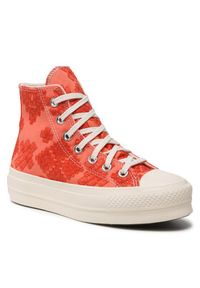 Converse Trampki Ctas Lift Hi A02233C Czerwony. Kolor: czerwony. Materiał: materiał #6