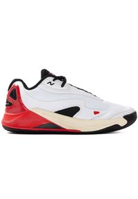 Buty męskie New Balance KAWHI IV BBKLSBR4 – białe. Kolor: biały. Materiał: włókno, syntetyk, materiał, guma. Szerokość cholewki: normalna. Sport: bieganie, koszykówka #1