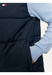 Tommy Jeans Bezrękawnik DM0DM19632 Granatowy Regular Fit. Kolor: niebieski. Materiał: syntetyk. Długość rękawa: bez rękawów