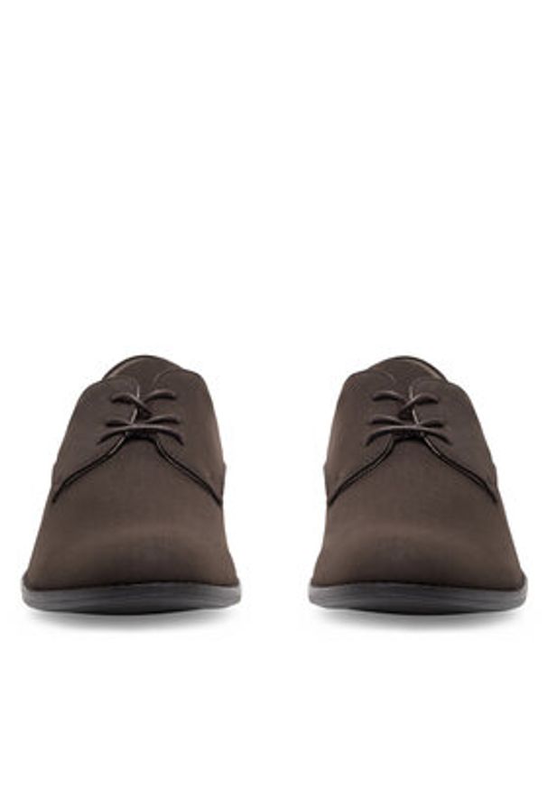 Lanetti Półbuty M16SS025-30 Brązowy. Kolor: brązowy. Materiał: skóra