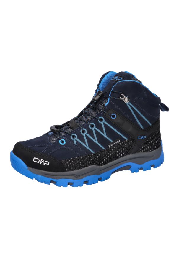 Buty trekkingowe juniorskie CMP Rigel Mid Wp. Kolor: niebieski. Styl: sportowy. Sport: turystyka piesza