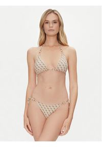 Guess Góra od bikini E5GJ36 KCRL2 Beżowy. Kolor: beżowy. Materiał: syntetyk #4