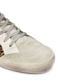 GOLDEN GOOSE Sneakersy Mid Star Classic GWF00122.F003766.81933 Brązowy. Kolor: brązowy. Materiał: skóra