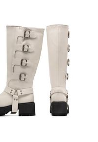 Jenny Fairy Kozaki WS22236-04 Biały. Kolor: biały. Materiał: syntetyk #3