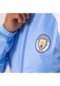MANCHESTER CITY - Dres treningowy Manchester City męski 25/26 - niebieski. Kolor: wielokolorowy, niebieski, biały. Materiał: dresówka. Sport: piłka nożna #1