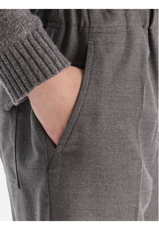 Weekend Max Mara Spodnie materiałowe Hataley 2525136022 Szary Regular Fit. Kolor: szary. Materiał: wełna