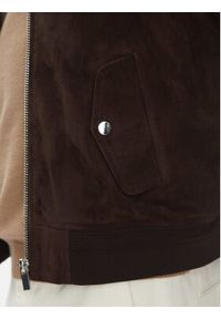 Serge Pariente Kurtka skórzana M888 Brązowy Regular Fit. Kolor: brązowy. Materiał: skóra #3