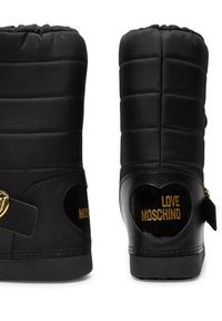 Love Moschino - LOVE MOSCHINO Śniegowce JA24052G1LISB00B Czarny. Kolor: czarny. Materiał: materiał