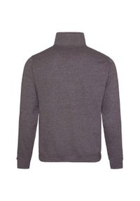 AWDIS - Bluza Męska Sophomore Quarter Zip. Kolor: wielokolorowy, szary, brązowy