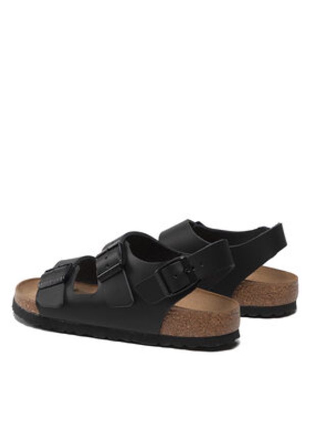 Birkenstock Sandały Milano Bs 0034193 Czarny. Kolor: czarny. Materiał: skóra