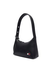 Tommy Jeans Torebka Tjw Cool Shoulder Bag AW0AW17873 Czarny. Kolor: czarny. Materiał: skórzane #4