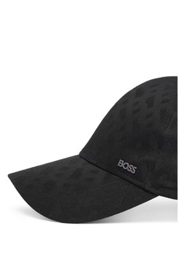 BOSS Czapka z daszkiem Zed 50560339 Czarny. Kolor: czarny. Materiał: bawełna