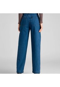 Lee - LEE BELTED HIGH WAIST STRAIGHT DAMSKIE SPODNIE JEANSOWE L30ZKEGT 112106903. Stan: podwyższony #5