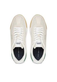 TOMMY HILFIGER - Tommy Hilfiger Sneakersy Retro Runner Seasonal FM0FM05425 Biały. Kolor: biały. Materiał: skóra #6